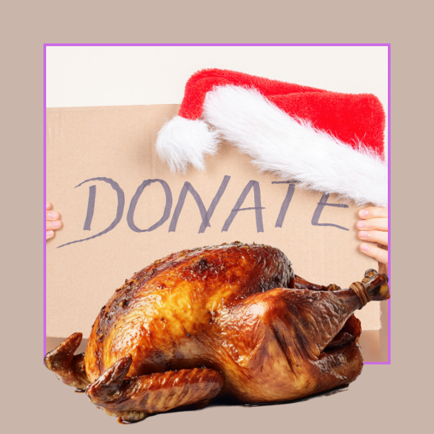 A Donate Turkey on Thanksgiving Day