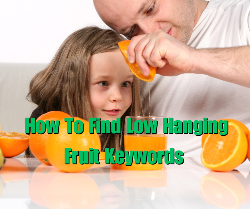 how to find low hanging fruit keywords