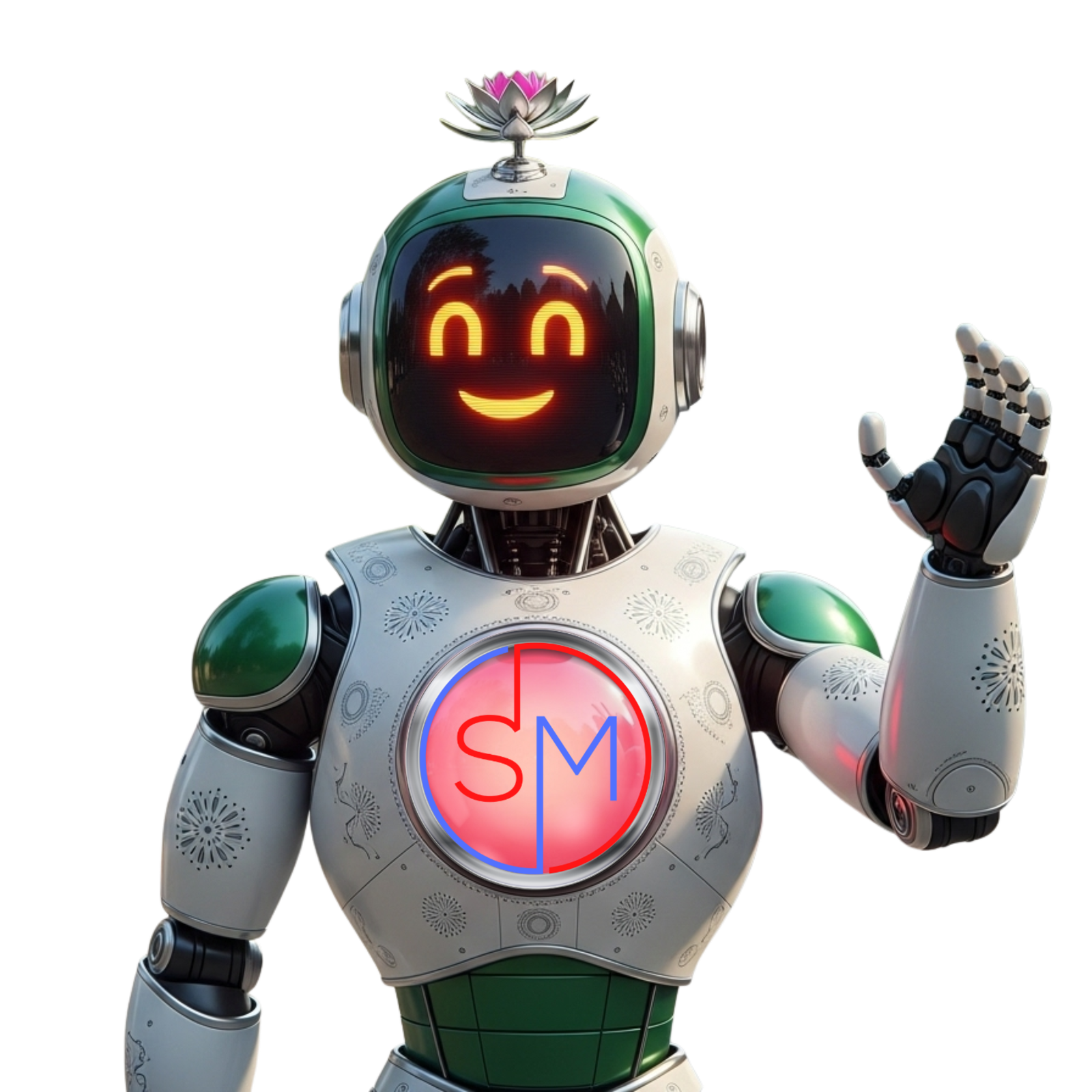 Social Media Caring Robot